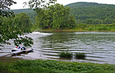 The Susquehanna River at Pine Crest Campground