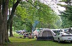 Campsites at Pine Crest Campground