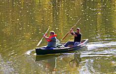 Canoeing on the Susquehanna River at Pine Crest Campground